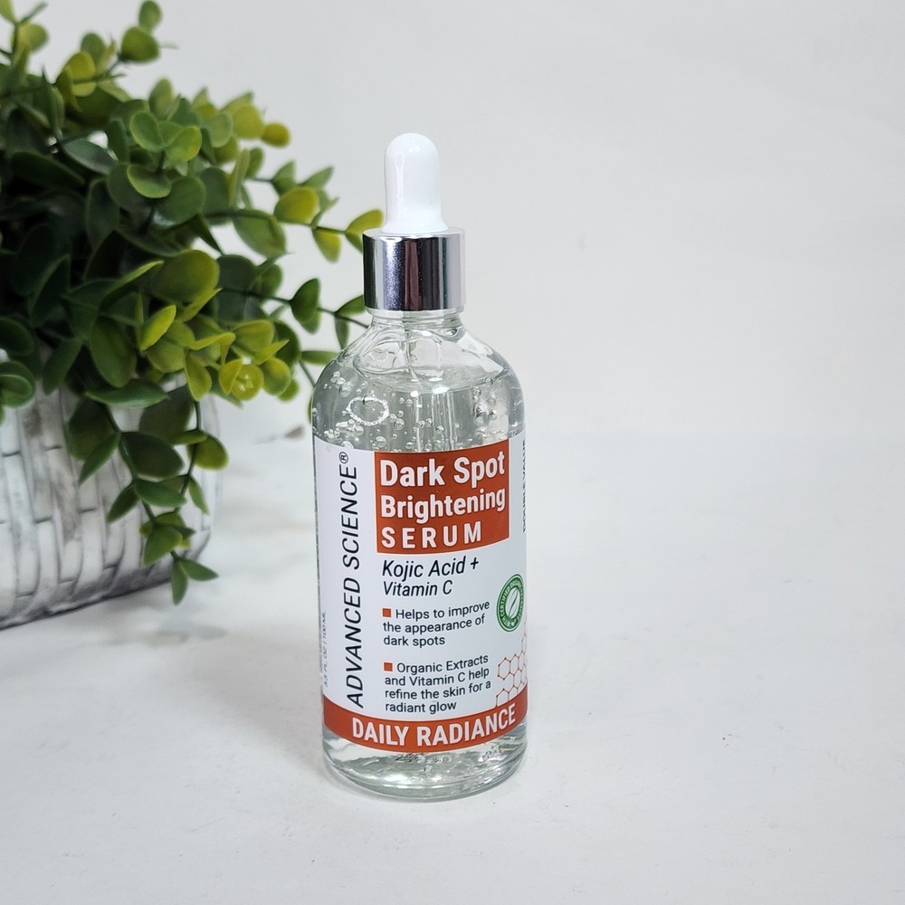 Advanced Science Dark Spot Brightening Serum Kojic Acid Vitamin C Licorice Root